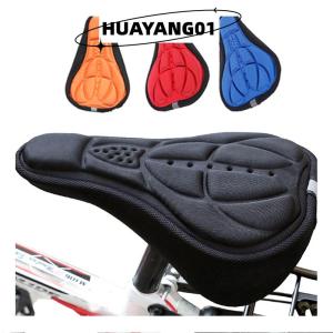 HUAYANG01 [HOT FASHION] Soft 3D Padded Cycling Bicycle MTB Bike Seat Cover Cushion Sponge Foam Comfortable saddles Mat Cushion Bicycle Accessory