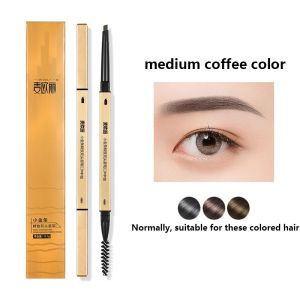 5 Colors Double Heads Eyebrow Pencil Waterproof Lasting Eyebrow Pen Eye Brow with Brush