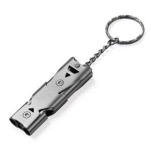 Bird Dog Training whistle Aluminum alloy dual frequency whistle for parrot cockatiel lovebirds pigeon pet Training tool