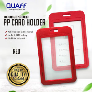 Digiprints PH - Double Sided ID Holder Vertical | ID Jacket | ID Protector | ID Case for ID Cards (C-104V) (5 pcs)