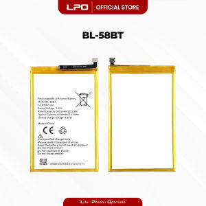LPO Cellphone Battery BL-58BT 3.85V 23.10Wh 6000mAh Compatible with Tecno Pova 4 2022 Pova Pouvoir 4 Pro Pouvoir 4