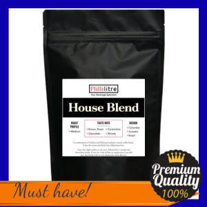 [ Local Ready Stock ] Millilitre House Blend Coffee Bean Kopi Drink Grind Brew Caffeine 250g