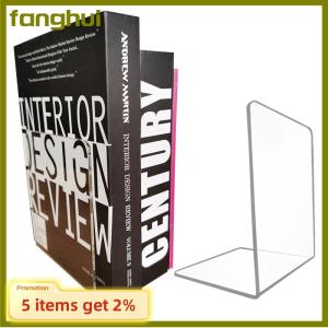 fanghui Acrylic Bookends Stand Bookshelf Desktop Decorative Storage Rack