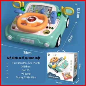 Đồ Chơi Đường Đua Xe Ô Tô Màn Hình Chuyển Động Có Vô lăng Điều Khiển Kèm NhạcCó Bánh Xe Mô Phỏng Như Ô Tô Thật-Tiệm Nhà Sóc 2023