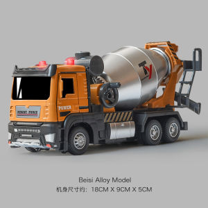 Sky Eagle Alloy Construction Vehicle , Pull-back simulated double doors , Light and sound effects childrens toys