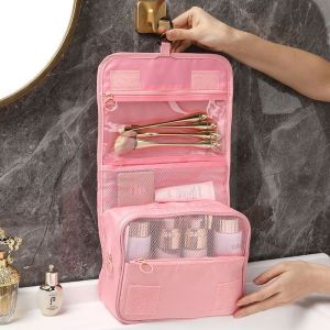 Travel Kit Organizer Bathroom Cosmetic Hanging Toiletry Bag Multifunction Waterproof Wash Bag