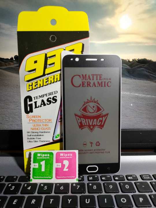 Tempered Glass Ceramic Matte Anti Spy Anti Pecah Anti Minyak Oppo F1s Lazada Indonesia 1447