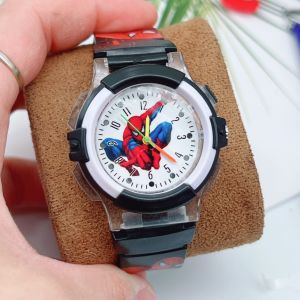 SPM นาฬิกาเด็กชาย เท่ๆ ซุปเปอร์ฮีโร่ สายนาฬิกา ยางเรซิน ขนาด 32 มม