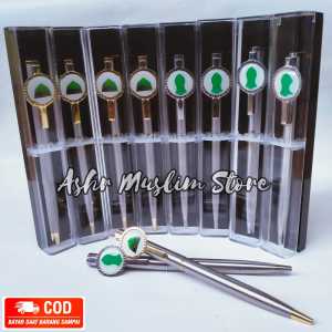 Pulpen Kubah Madinah | Pulpen Kubah Nabawi Madinah Stainless Original