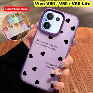 Hard Case Vivo V60 V50 Lite V40 Pro 5G Case Shockproof Back Cover for Girls Women