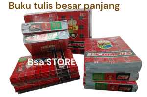(promo) 1 pack isi 10 pcs buku tulis bergaris BMCAMPUS 36 lembar& 50 lembar buku BUKU TULIS BESAR