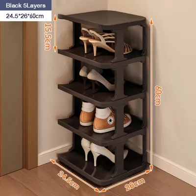 New Shoe Rack Plastic 2-10 Layers Shoe Rack Organizer Multi-tier Shoe Storage Corner Shoe Cabinet