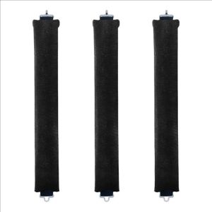3PCS Heatless Hair Curler Lazy Overnight Sleeping Curling Rod Flexi Rods with Hook Hair Styling Tool