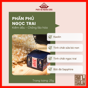 Phấn Phủ Kiềm Dầu Phấn Phủ Ngọc Trai Phấn Nụ Hoàng Cung Đá Sapphire lấp lánh Chống Nắng Dung Tích 25g