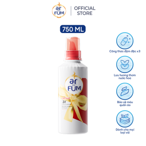 Nước Giặt Quần Áo Trẻ Em arFUM Hương Nước Hoa Dùng Cho vải cao cấp như Len Lụa Linen Cotton (750ml/ Chai)