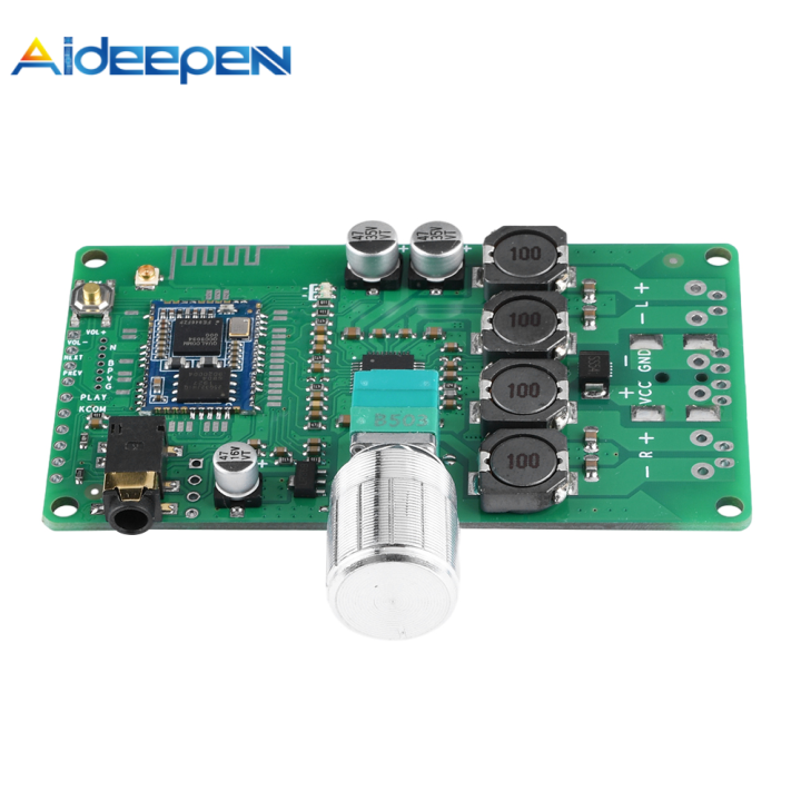 Aideepen DC7-15V EQ Bluetooth Qualcomm QCC3034 Amplifier