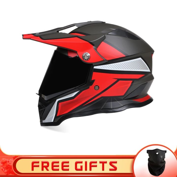 puncutua Single Visor Casco Off Road Rally Racing Motorcycle Helmet