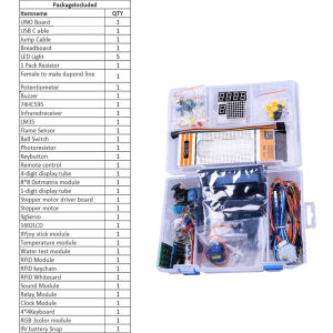 Arduino Uno R3 starter kit Paket arduino Uno R3 RFID starter kit