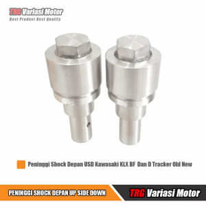Peninggi Shock Depan KLX 150 BF D Tracker 150 Old New USD Up Side Down TRG Satu Set Tinggi 10 cm