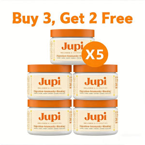 【Buy 3 Get 2 Free】Jupi Wellness Powder: Turmeric Ginger & Vitamin C - Hydrate Energize Beat Fatigue + curcuma appetite