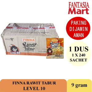 FINNA RAWIT TABUR BUBUK CABE LEVEL 10 DUS 240 SACHET NON COD FANTASIA DENGAN PAKING AMAN
