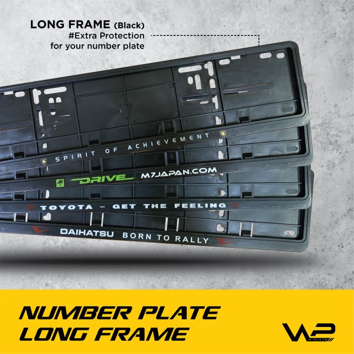 1 Car Number Plate