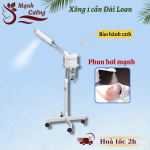 Máy xông mặt 1 cần Đài Loan cao cấp Máy xông 1 cần nóng Đài Loan
