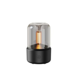 DAWEIF 120ml Đèn khuếch tán hương liệu Tự động tắt Bảo vệ chống sôi khô Máy tạo độ ẩm phun sương mát Di động Đèn LED Máy khuếch tán hương thơm Trang chủ