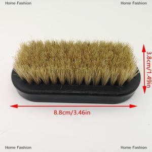 [COD] Home Fashion Shoe Polish Brush Leather Pig Hair Soft Polishing Tool Cleaning Brush Nub Leather Boots Clean Shine Brush