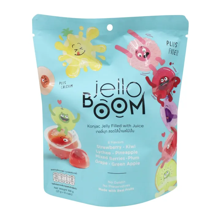 Jello Boom Konjac Jelly Filled With Juice