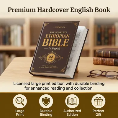 Hot The Ethiopian Bible in English – Complete Large Print Edition Hard Cover