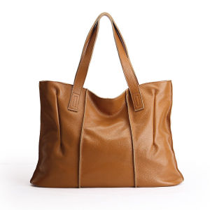 Royal Bagger Tote Bags for Women Genuine Cow Leather Large Capacity Top-Handle Bags Fashion Girls Shoulder Bag for Ladies Totes Handbag