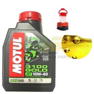 Oli Motul 3100 Gold 800ml 4T 10w40 15w50 Oil 0.8L Motor Mx F1zr Vega Supra Karisma Blade Revo