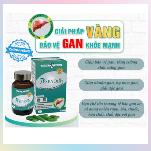 Viên uống hỗ trợ tăng cường chức năng gan giải độc gan hạ men gan Hộp 1 chai 30 viên