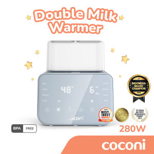 COCONI Smart Double Milk Warmer & Sterilizer | Penghangat Botol Susu Bayi dan Sterilizer