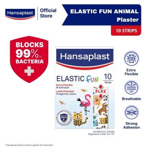 HANSAPLAST ELASTIC FUN ANIMAL 10S (Rawatan Luka)