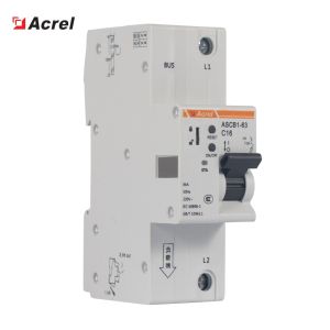 Acrel ASCB1 Series Electricity Measuring RS485 Communication Intelligent 63A Micro Smart Miniature Circuit Breaker MCB