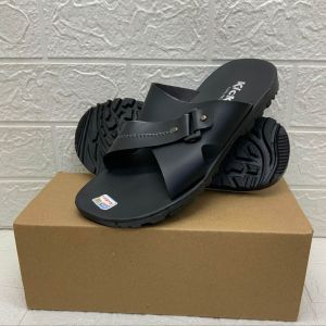 Sandal selop sepatu pria laki2 dewasa trendy flip flop flat  murah terbaru promo COD bayar di tempat