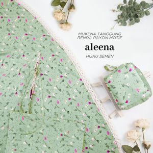 MUKENA ANAK TANGGUNG RENDA MOTIF ALEENA