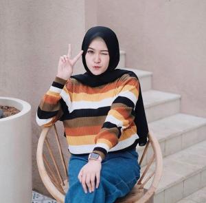 Sweater Summer Knit / Sweater & Cardigan / Sweater Wanita / Sweater Rajut / Sweater Rainbow