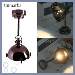 [Cumarba] 1:12 dollhouse โคมไฟเพดานขนาดเล็กโคมไฟ LED โคมระย้าชั้นโคมไฟตุ๊กตาของเล่นตกแต่ง