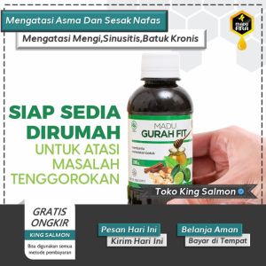 Madu GurahFit: Solusi Ampuh & Cepat untuk Batuk Berdahak, Mengi, Asma, dan Radang Tenggorokan
