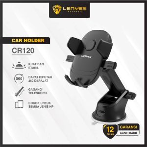 CAR Holder LENYES CR120 Car mount tempel Dasbor Kaca mobil meja Kuat Kokoh dudukan bracket HP mobil