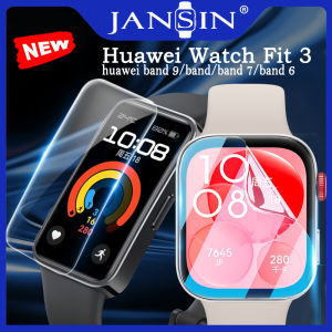 TPU Screen Protector Film For Huawei Watch Fit 3 Smart Band Cover Protective Film For Huawei band 9 Band 8 Band 7 Band 6 Smart watch Screen Protector