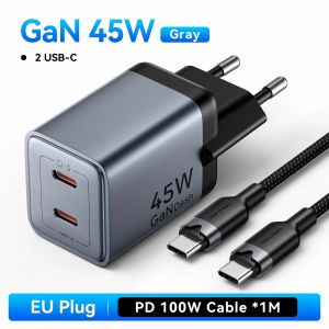 Vention 45W Fast Charger Type C USB C GaN Charger For iPhone 17 Samsung S25 S24 POCO Xiaomi 17 USB C Charger Portable Charger2026
