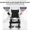 Xe Lăn Điện Xe Đẩy Cho Người Già Người Bệnh Người Khuyết Tật, Xe Lăn Điện U-Lite Gấp Gọn Mẫu Sang Trọng. 