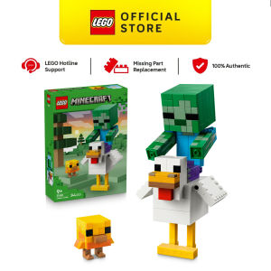 LEGO Minecraft 21582 Chicken Jockey (344 Pieces)