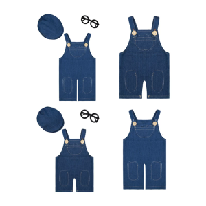 Chụp Ảnh Sẵn Sàng Trẻ Sơ Sinh Quần Jean Quần Áo Nhẹ Nhàng vải polyester Bé quần dài Cho tụ họp gia đình