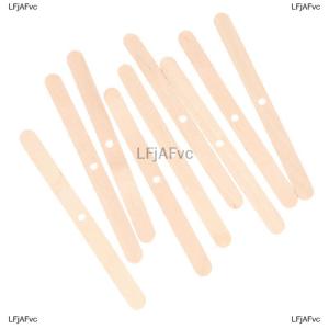 [COD] LFjAFvc 50PCS Wooden Candle Wick Holders Candles Bars Holders for Candle Making