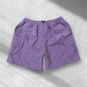 ZWEREN Corduroy Cargo Shorts above the knee